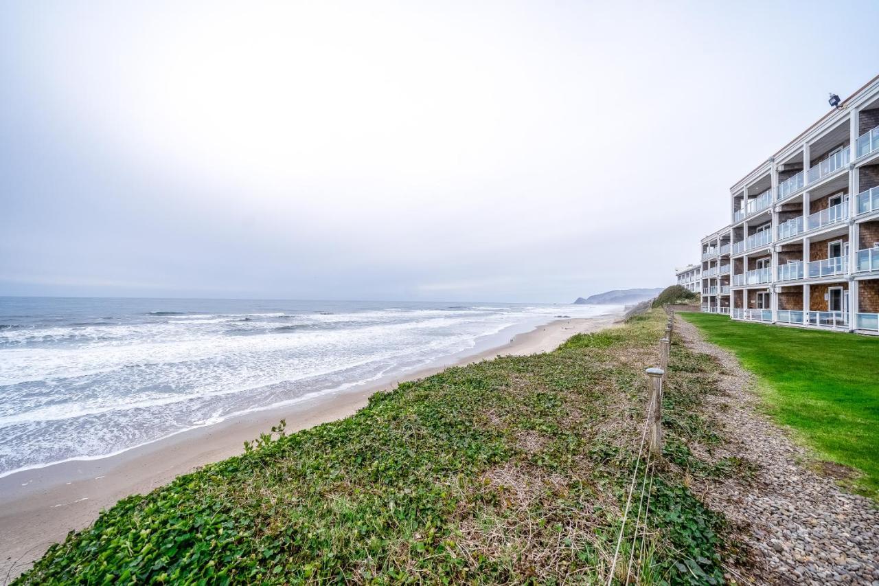 Oceanfront Contemporary Lägenhet Lincoln City Exteriör bild