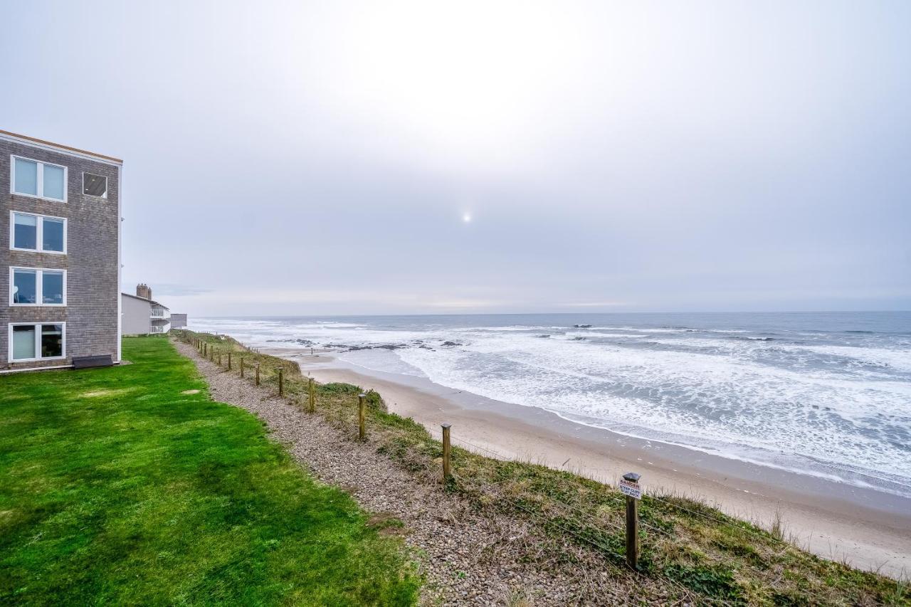 Oceanfront Contemporary Lägenhet Lincoln City Exteriör bild